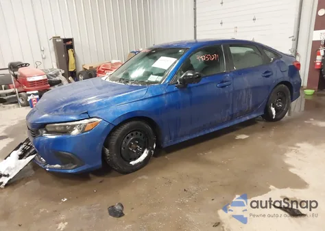 2024 Honda Civic Sport из США, поврежденный, VIN 2HGFE2F57RH590539